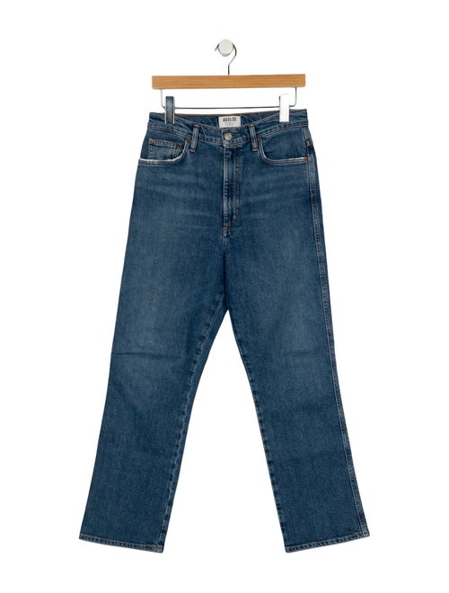 AGOLDE High-Rise Straight Leg Jeans