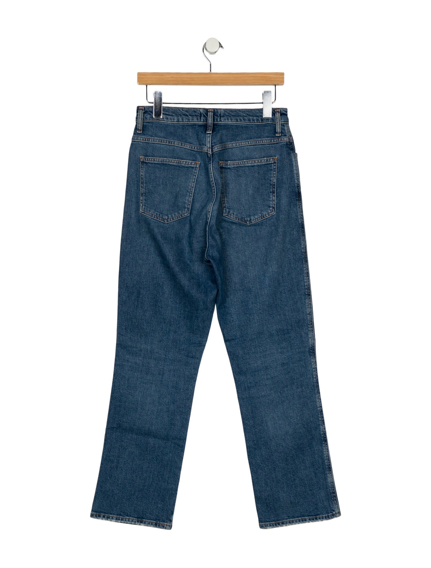 AGOLDE High-Rise Straight Leg Jeans