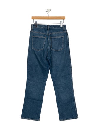 AGOLDE High-Rise Straight Leg Jeans