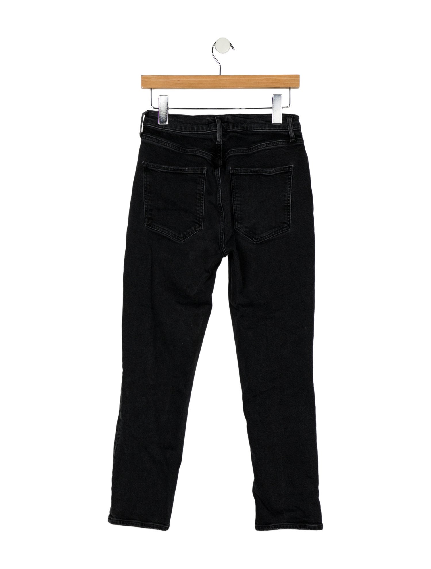 AGOLDE Mid-Rise Straight Leg Jeans