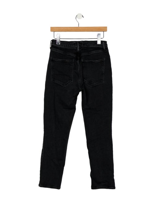 AGOLDE Mid-Rise Straight Leg Jeans