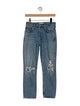 AGOLDE Mid-Rise Straight Leg Jeans