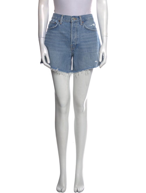 AGOLDE Parker Long Mini Shorts