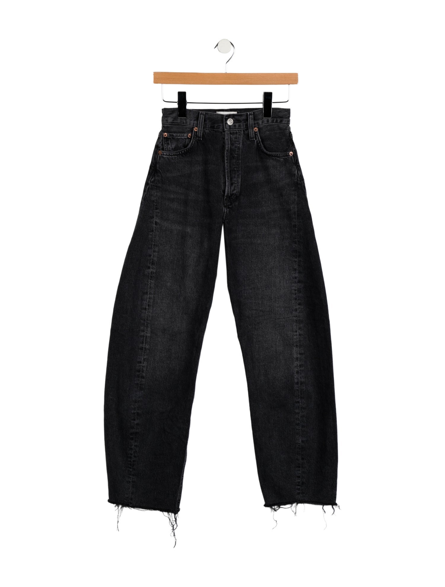 AGOLDE High-Rise Straight Leg Jeans