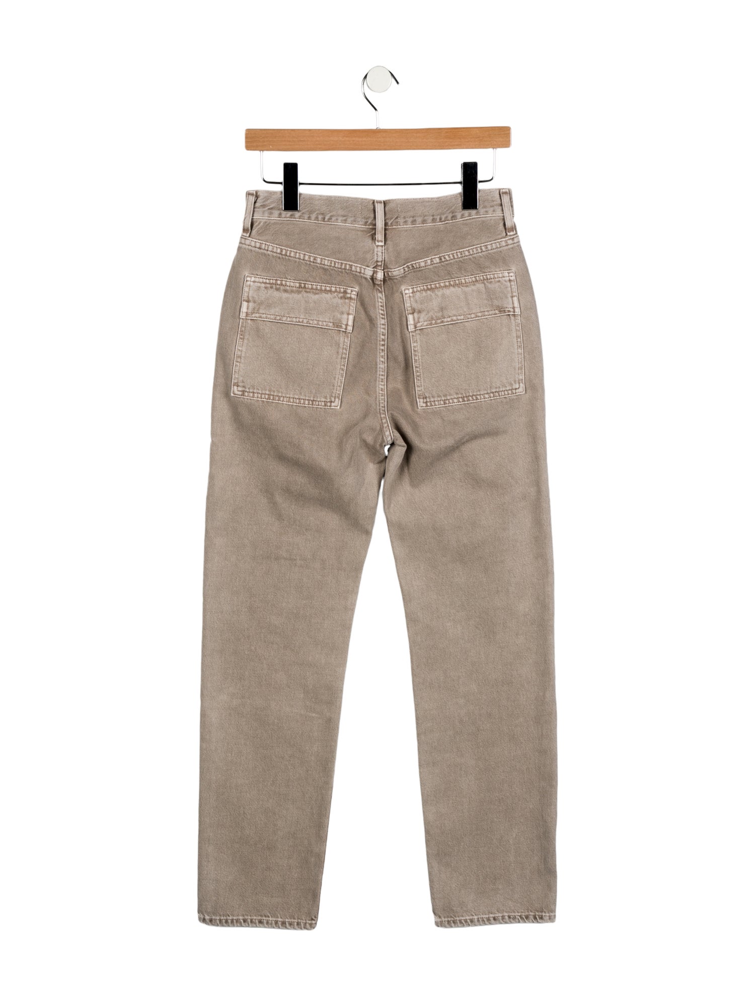 AGOLDE High-Rise Straight Leg Jeans