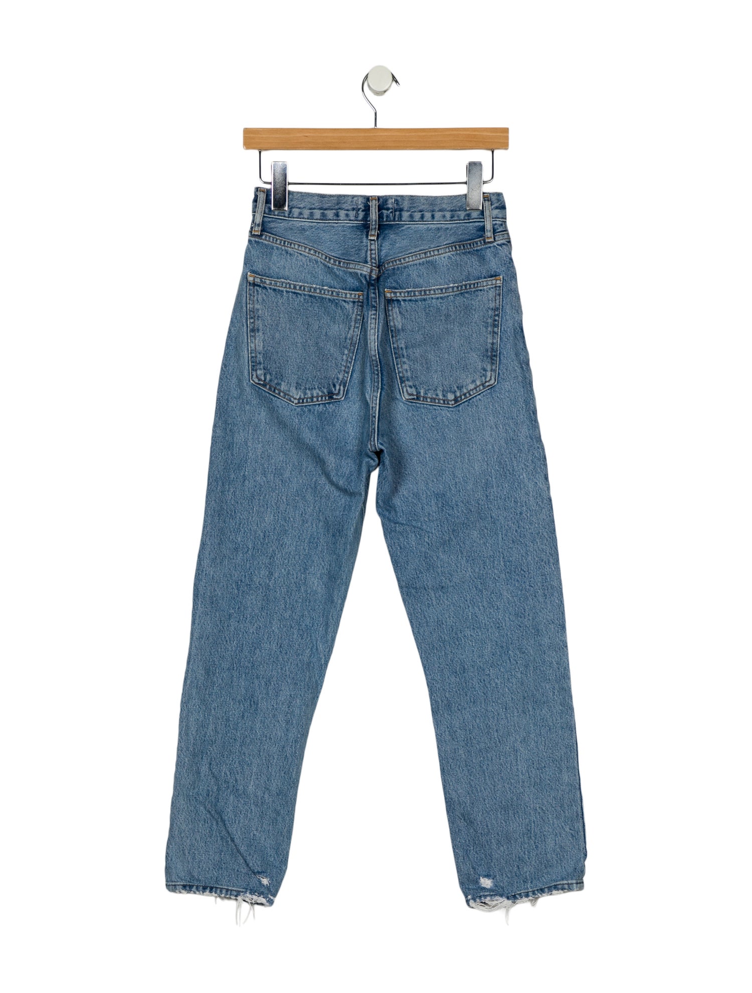 AGOLDE High-Rise Straight Leg Jeans