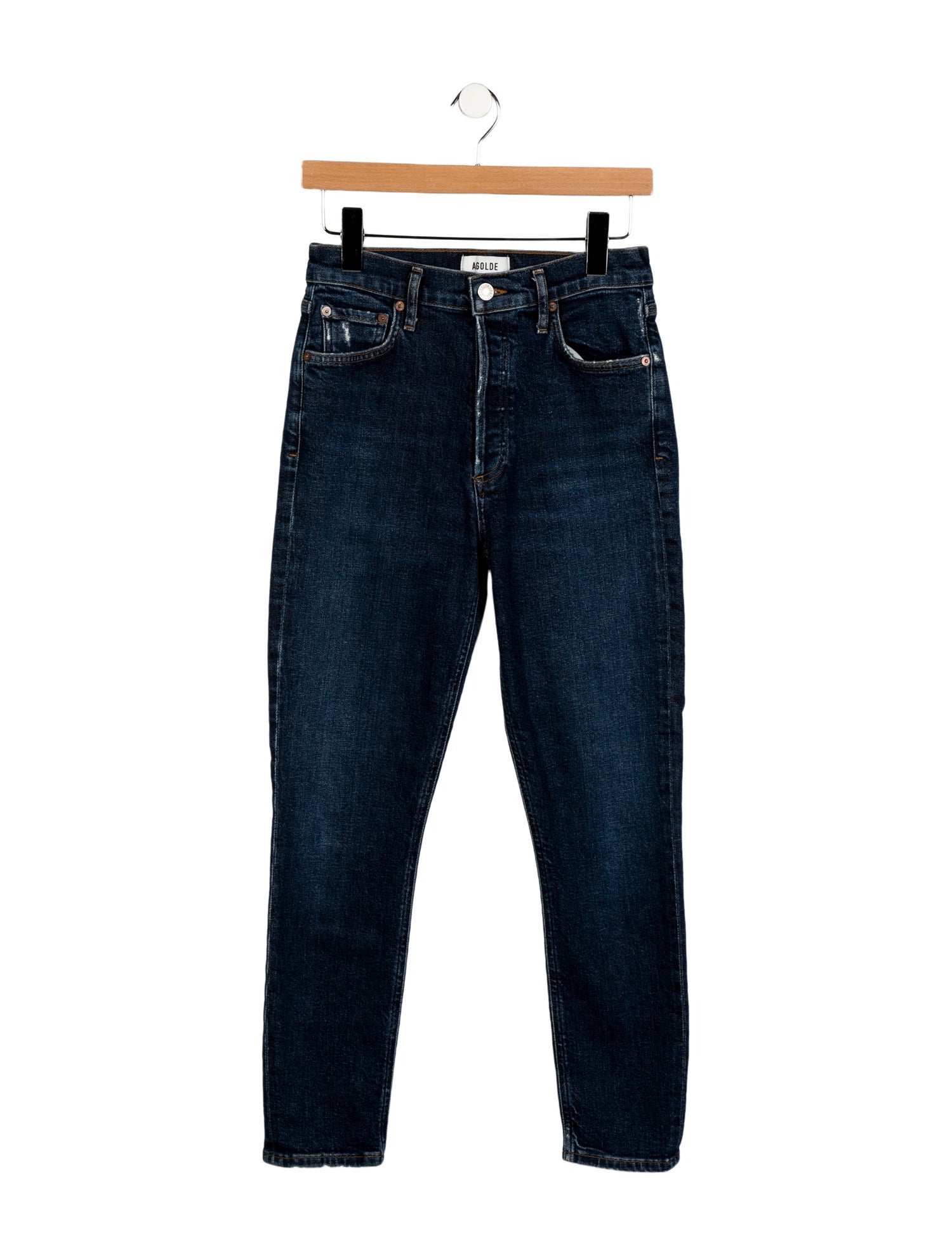 AGOLDE High-Rise Skinny Leg Jeans