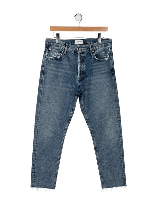 AGOLDE High-Rise Straight Leg Jeans