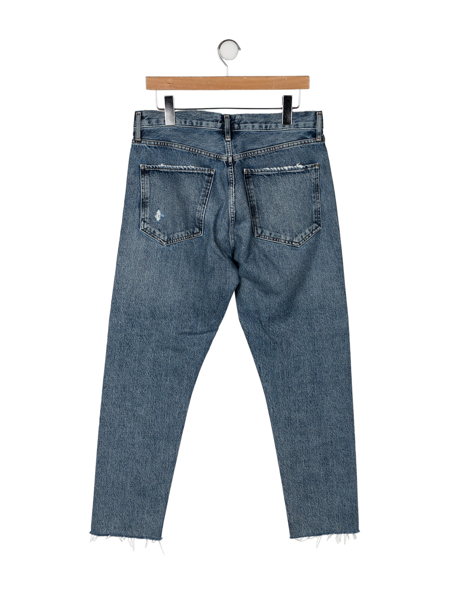 AGOLDE High-Rise Straight Leg Jeans