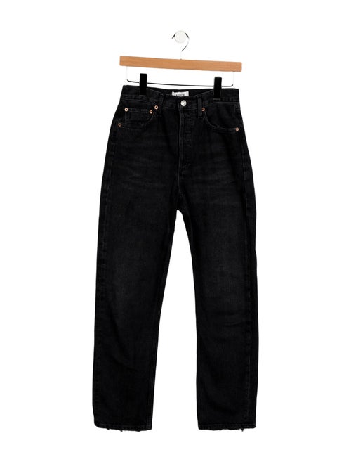 AGOLDE High-Rise Straight Leg Jeans