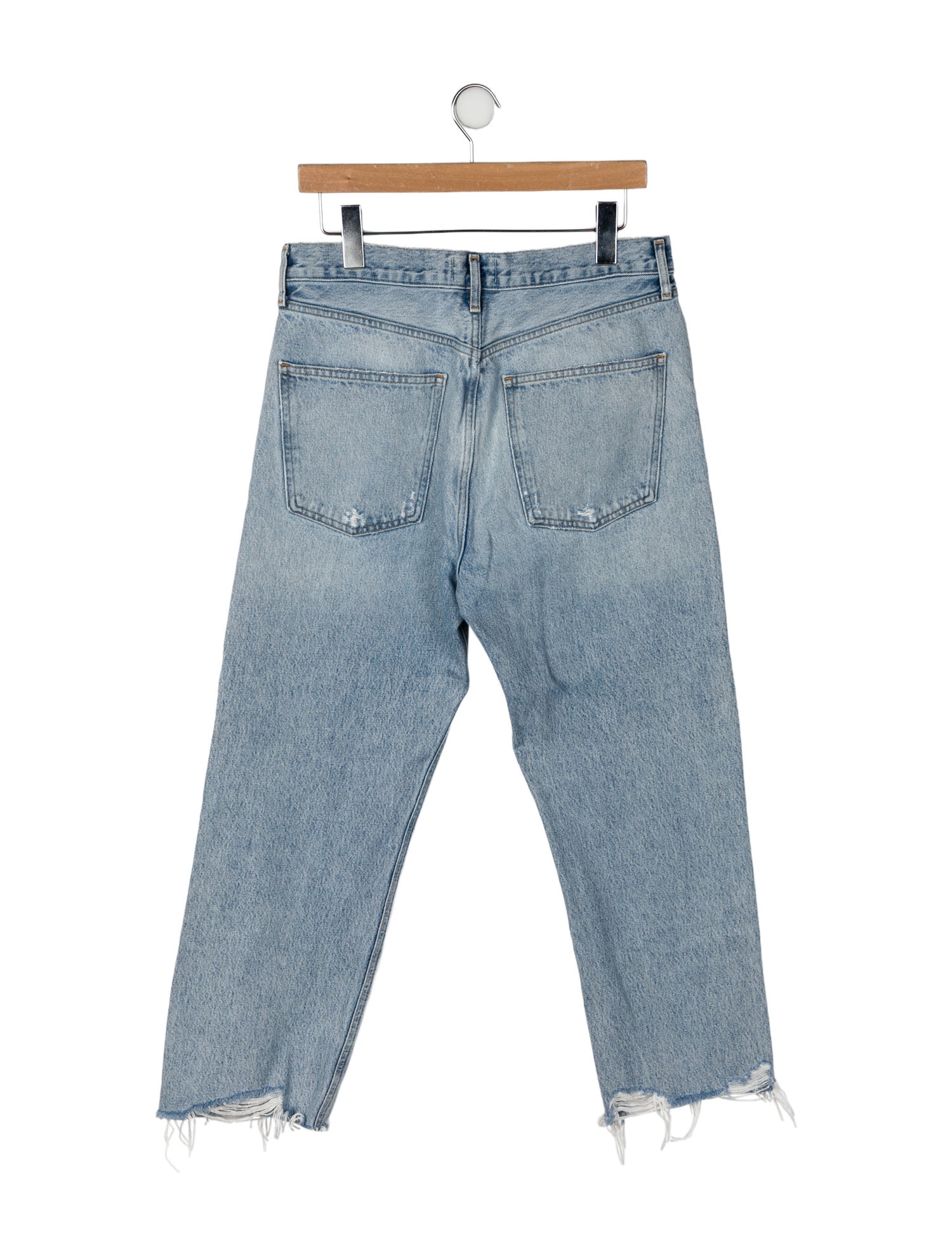 AGOLDE High-Rise Straight Leg Jeans