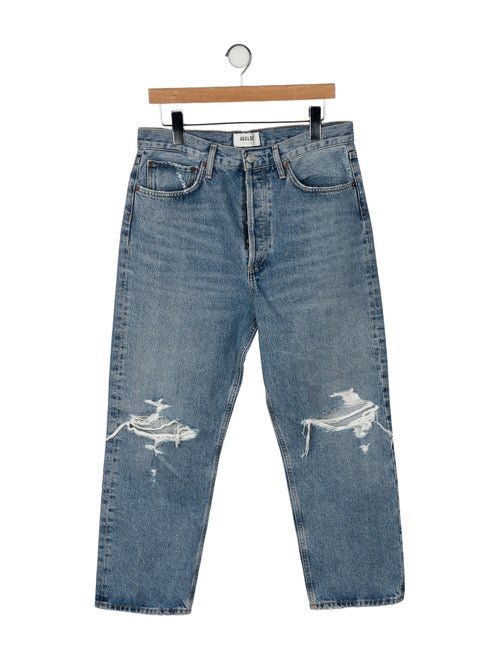 AGOLDE High-Rise Straight Leg Jeans