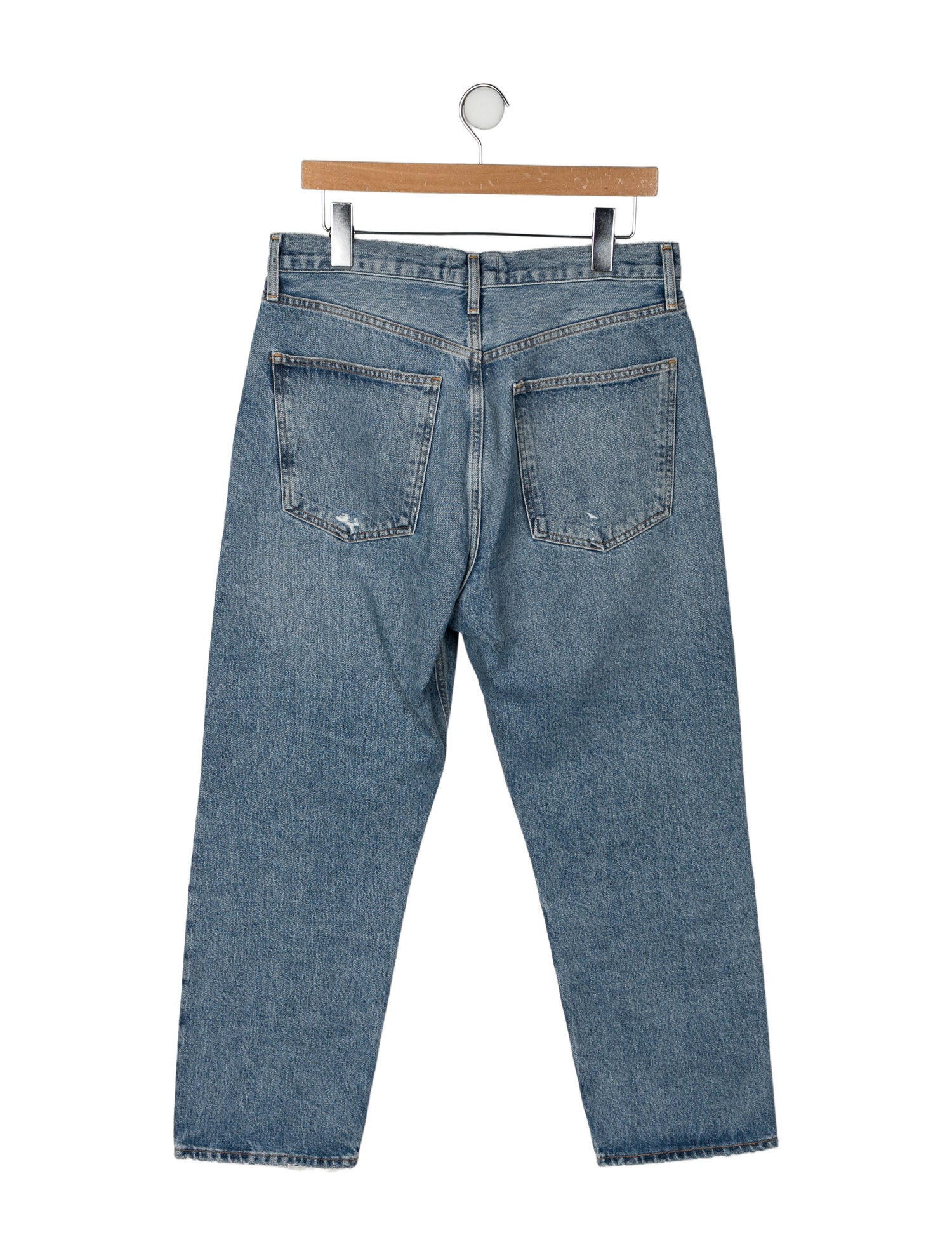 AGOLDE High-Rise Straight Leg Jeans
