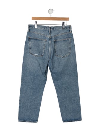 AGOLDE High-Rise Straight Leg Jeans