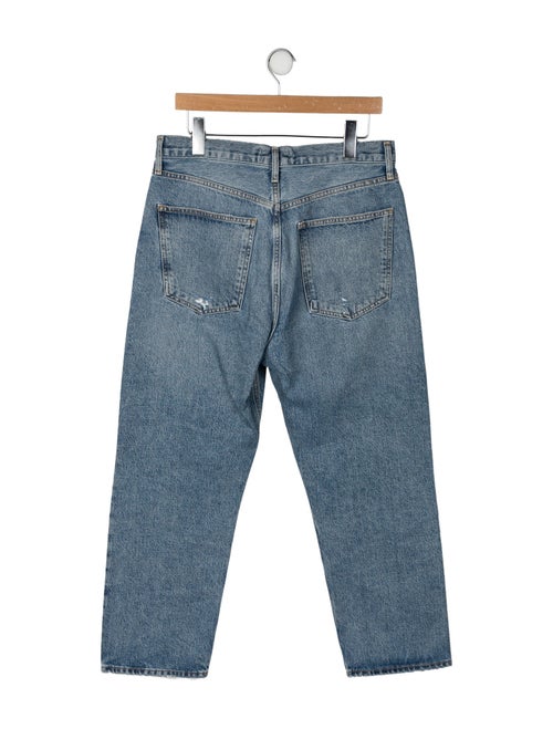 AGOLDE High-Rise Straight Leg Jeans