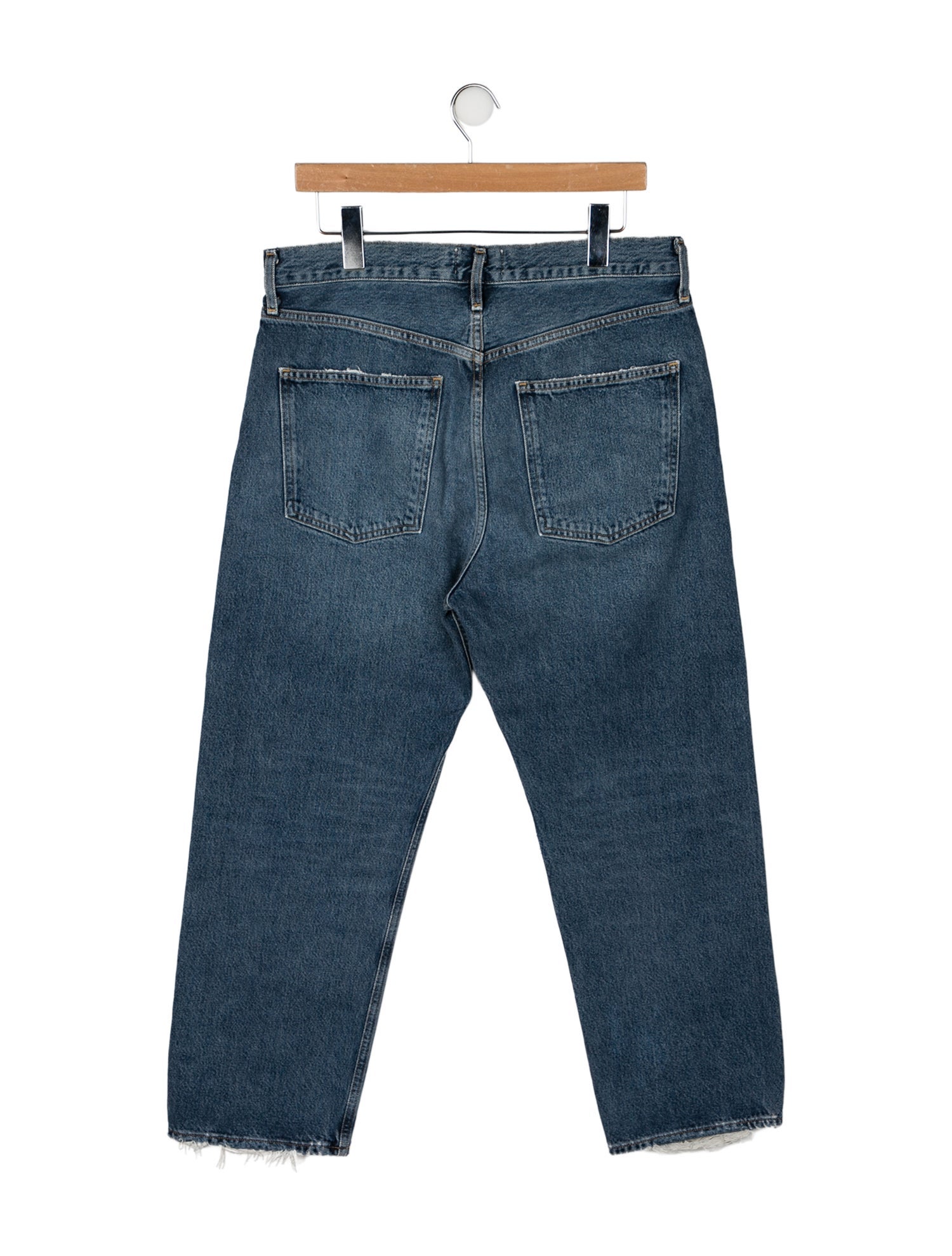 AGOLDE High-Rise Straight Leg Jeans