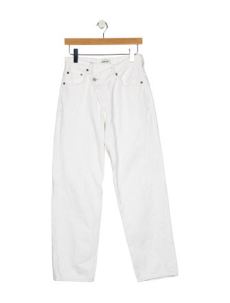 AGOLDE High-Rise Straight Leg Jeans