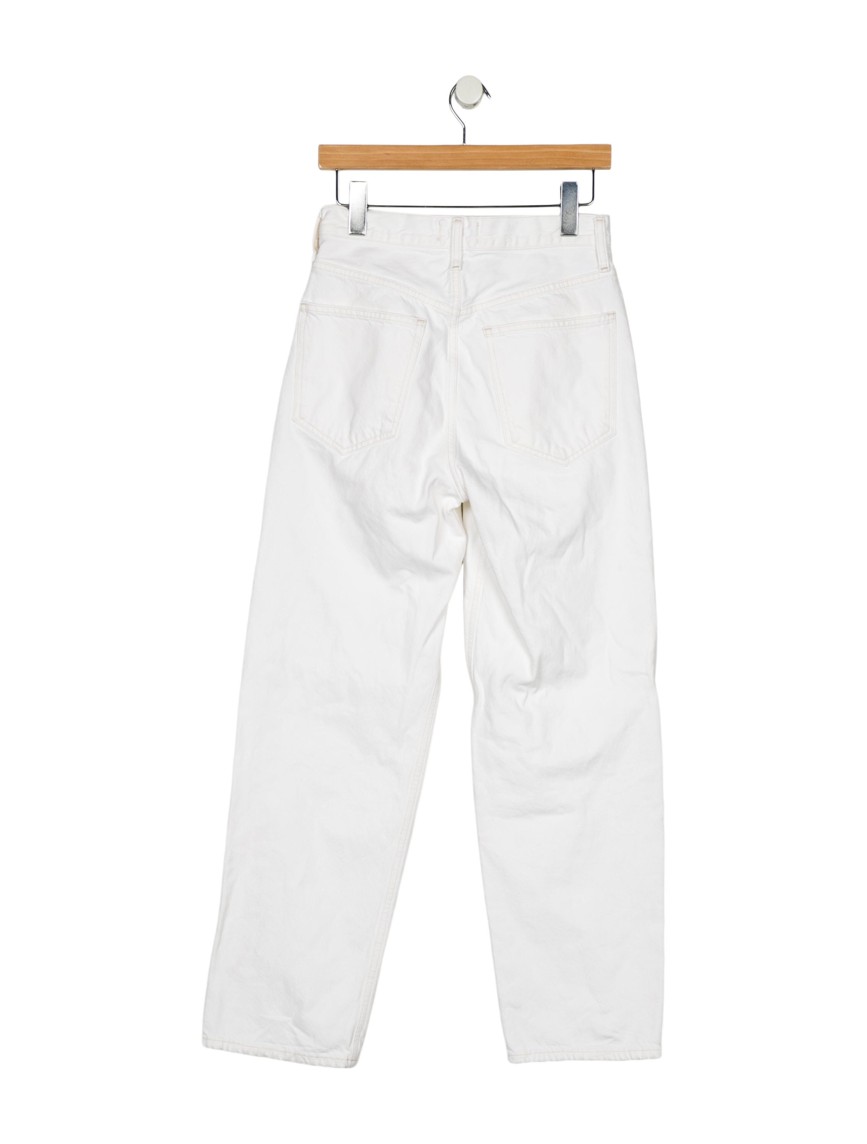 AGOLDE High-Rise Straight Leg Jeans