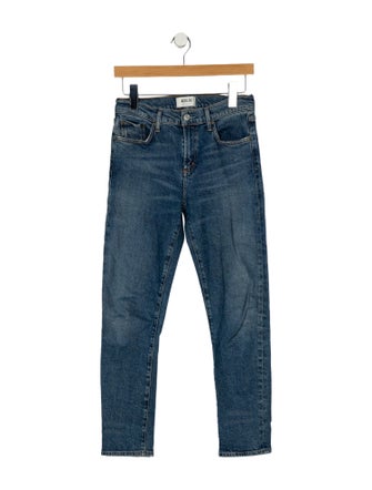 AGOLDE Mid-Rise Straight Leg Jeans