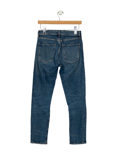 AGOLDE Mid-Rise Straight Leg Jeans