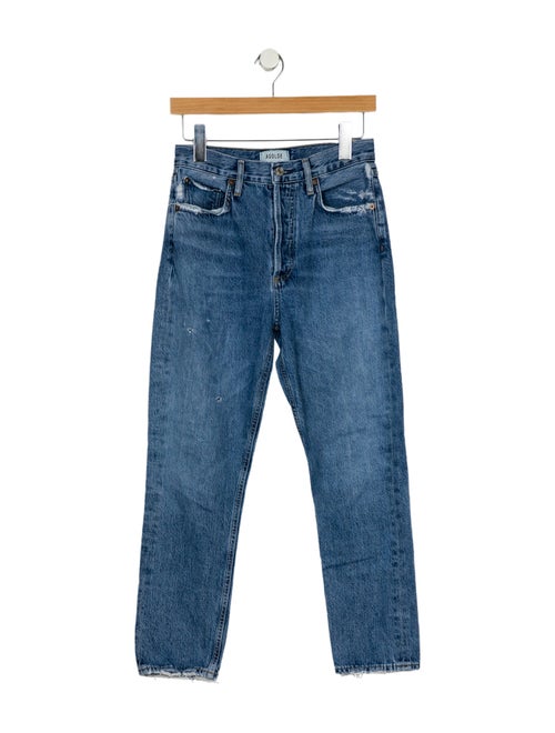 AGOLDE High-Rise Straight Leg Jeans