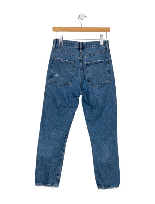 AGOLDE High-Rise Straight Leg Jeans
