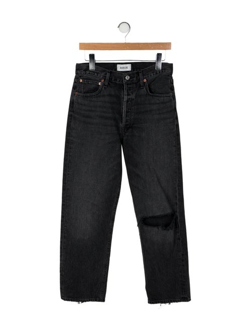 AGOLDE High-Rise Straight Leg Jeans