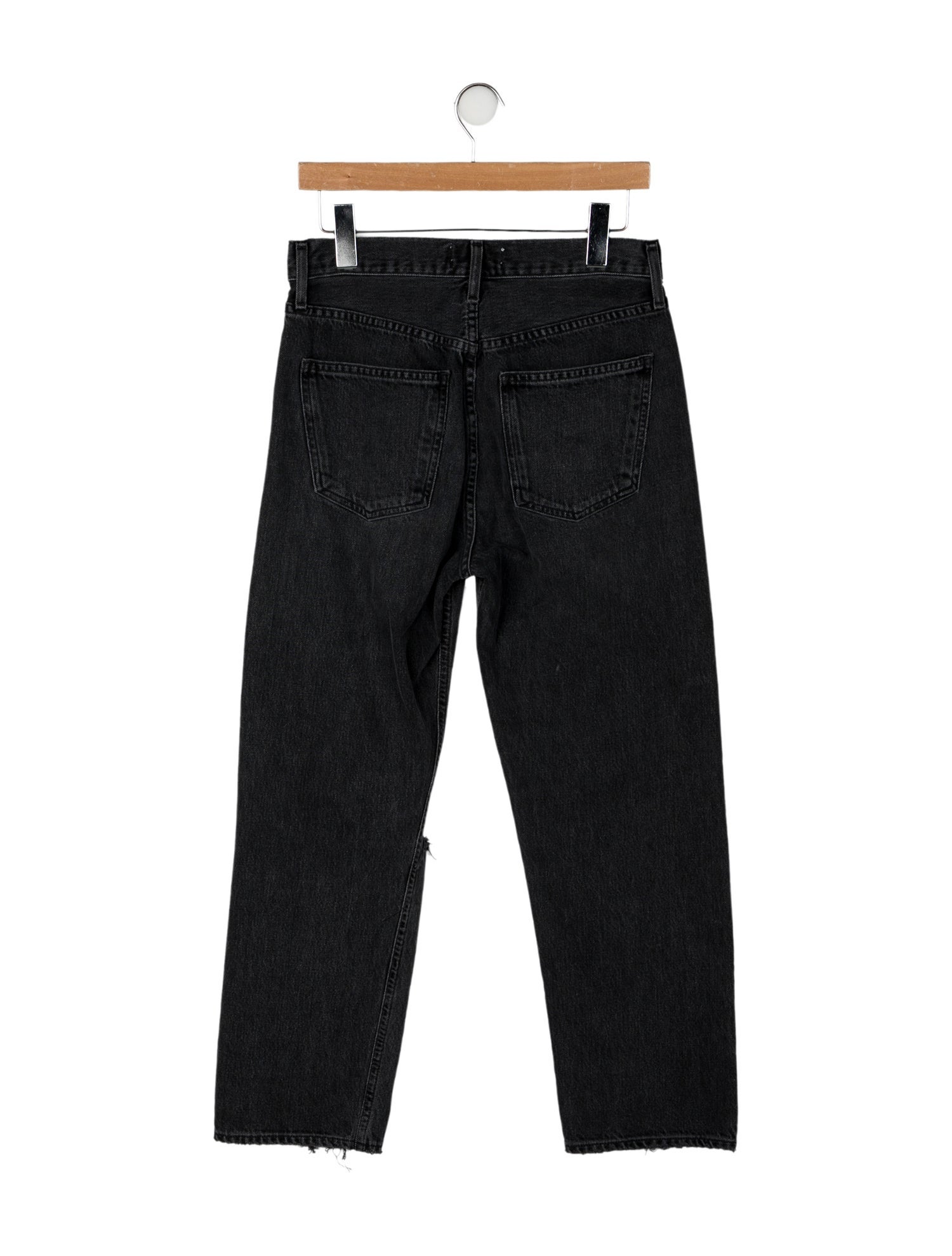 AGOLDE High-Rise Straight Leg Jeans