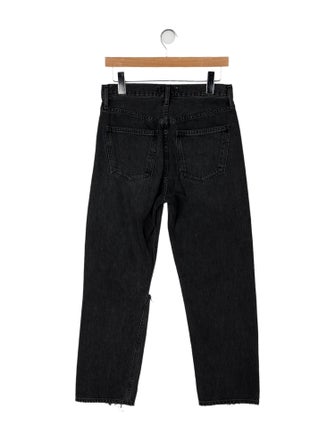 AGOLDE High-Rise Straight Leg Jeans
