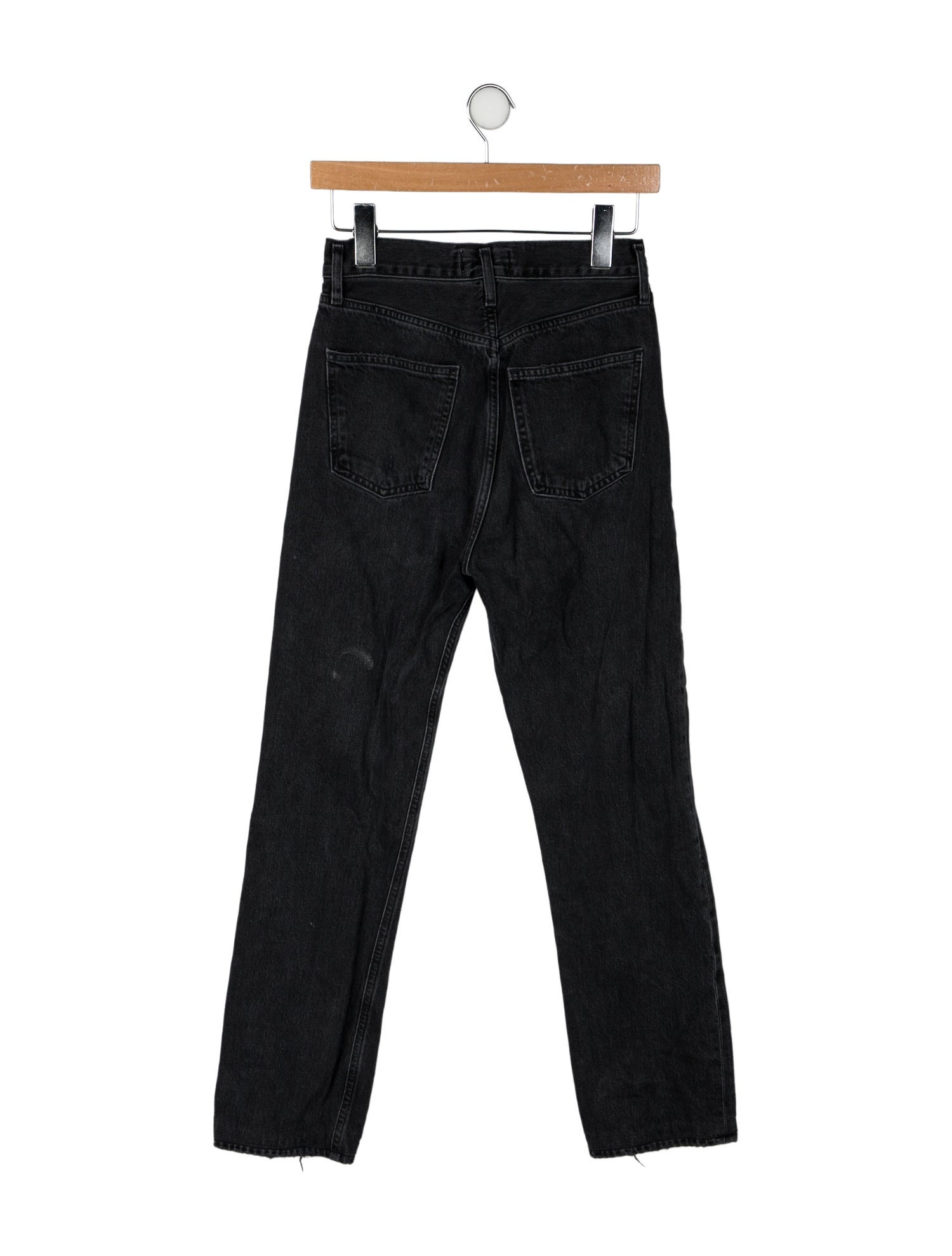 AGOLDE High-Rise Straight Leg Jeans
