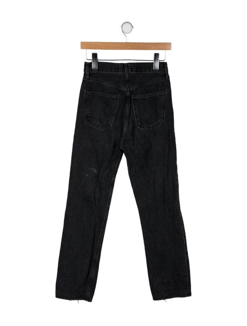 AGOLDE High-Rise Straight Leg Jeans