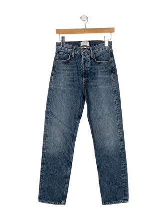AGOLDE High-Rise Straight Leg Jeans
