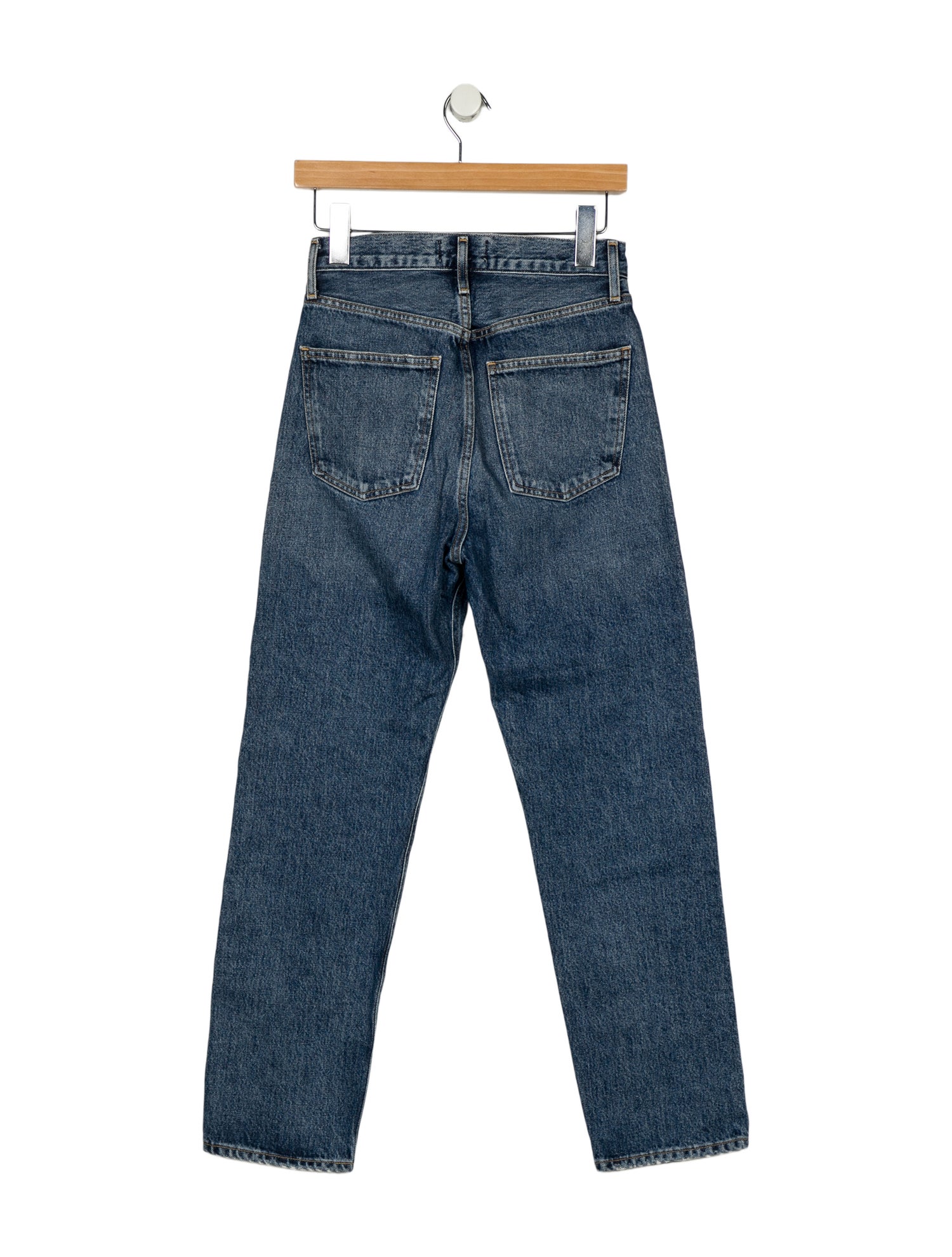 AGOLDE High-Rise Straight Leg Jeans