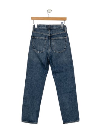 AGOLDE High-Rise Straight Leg Jeans