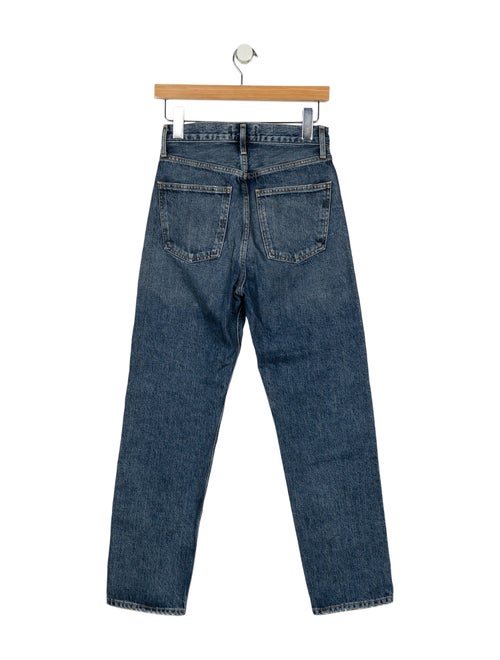 AGOLDE High-Rise Straight Leg Jeans