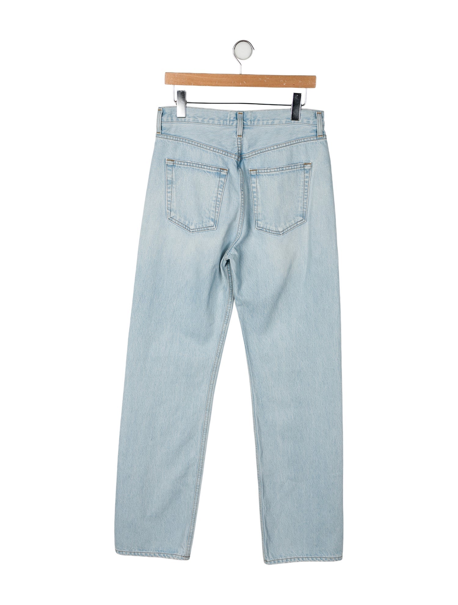 AGOLDE High-Rise Straight Leg Jeans