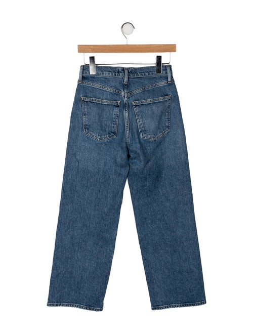 AGOLDE Mid-Rise Wide Leg Jeans