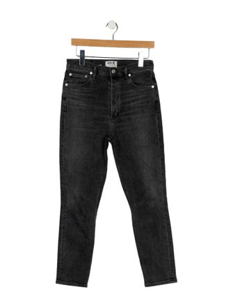 AGOLDE High-Rise Straight Leg Jeans