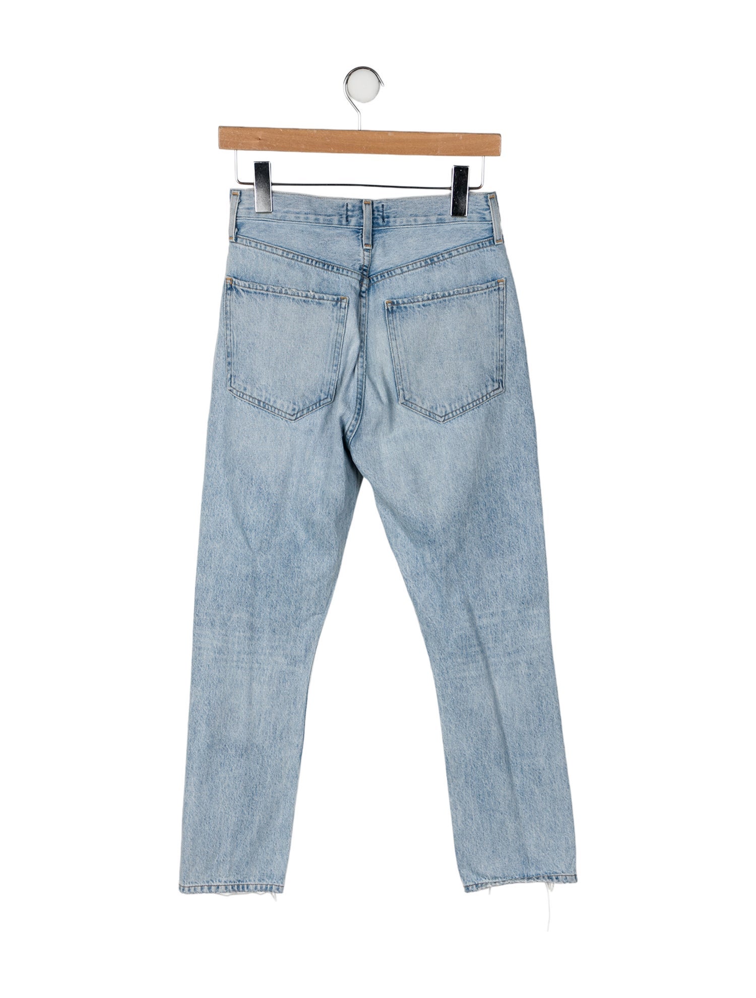 AGOLDE Mid-Rise Skinny Leg Jeans