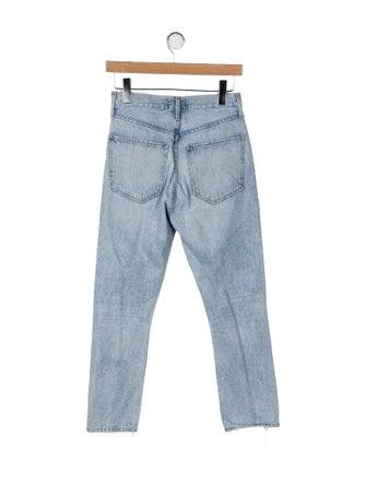 AGOLDE Mid-Rise Skinny Leg Jeans