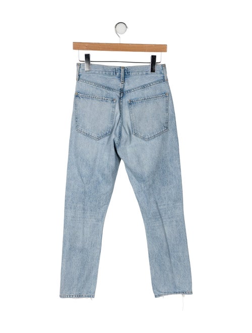 AGOLDE Mid-Rise Skinny Leg Jeans