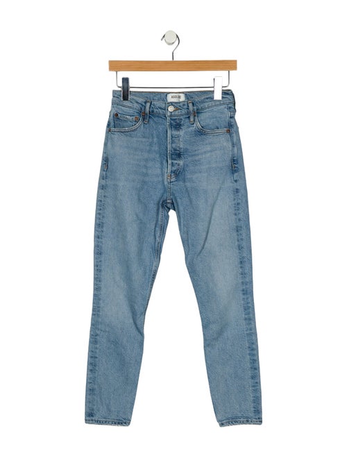 AGOLDE Mid-Rise Skinny Leg Jeans