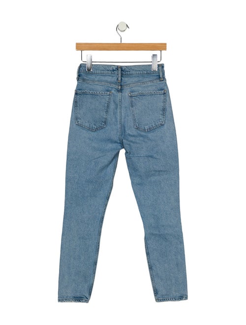 AGOLDE Mid-Rise Skinny Leg Jeans