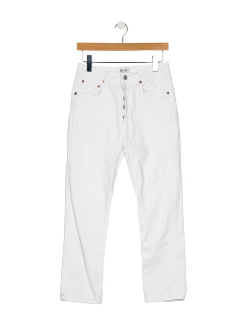 AGOLDE High-Rise Straight Leg Jeans