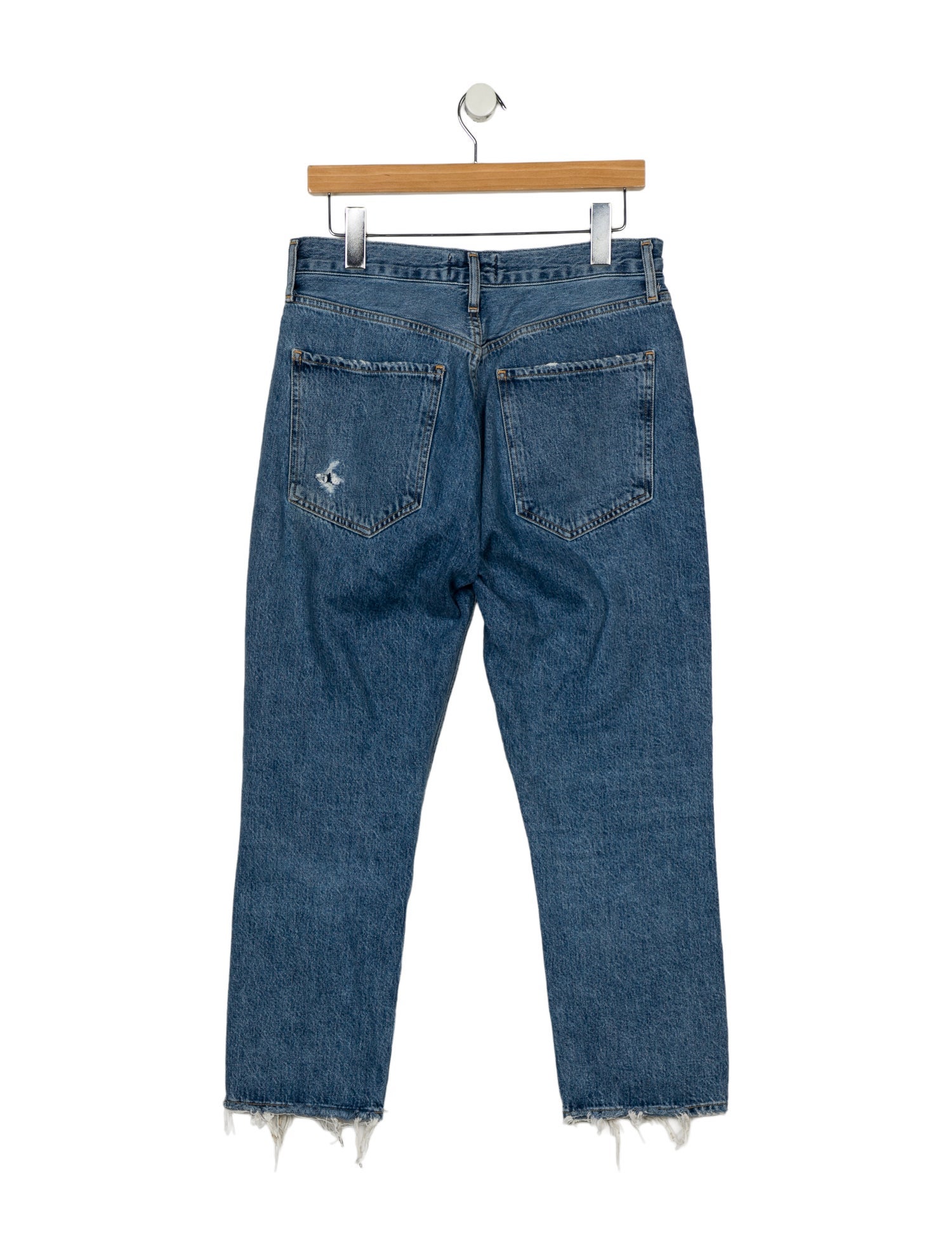 AGOLDE High-Rise Straight Leg Jeans