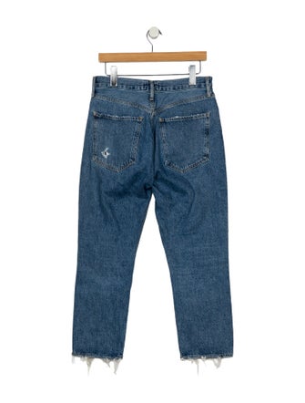 AGOLDE High-Rise Straight Leg Jeans