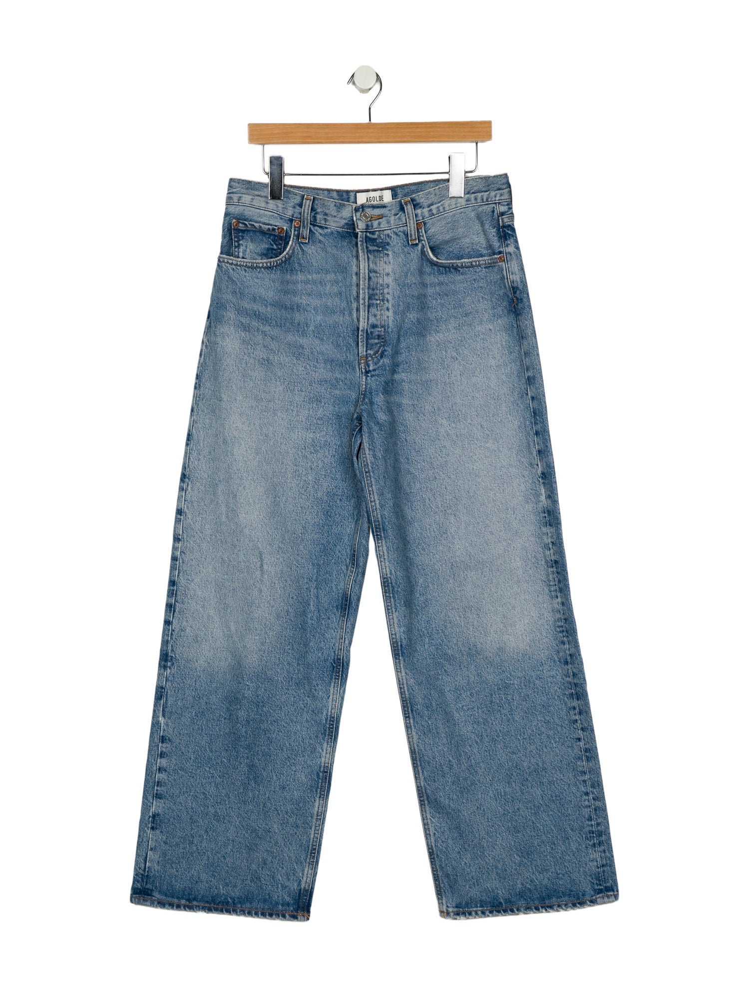 AGOLDE High-Rise Wide Leg Jeans
