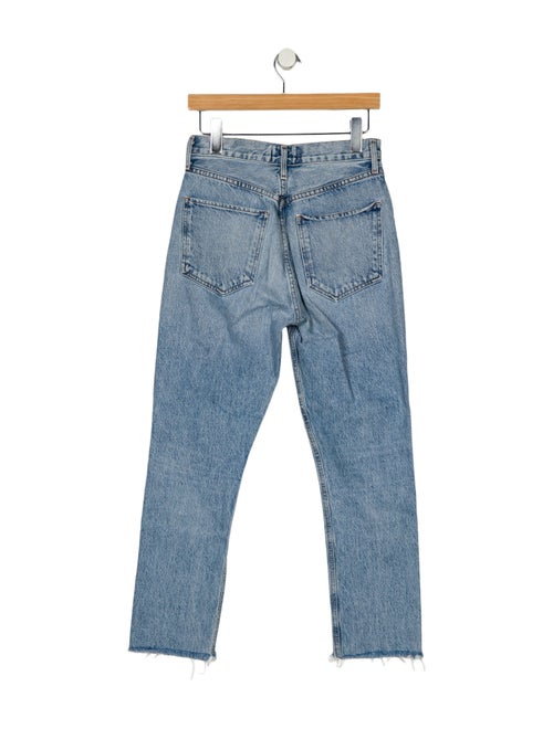 AGOLDE High-Rise Straight Leg Jeans