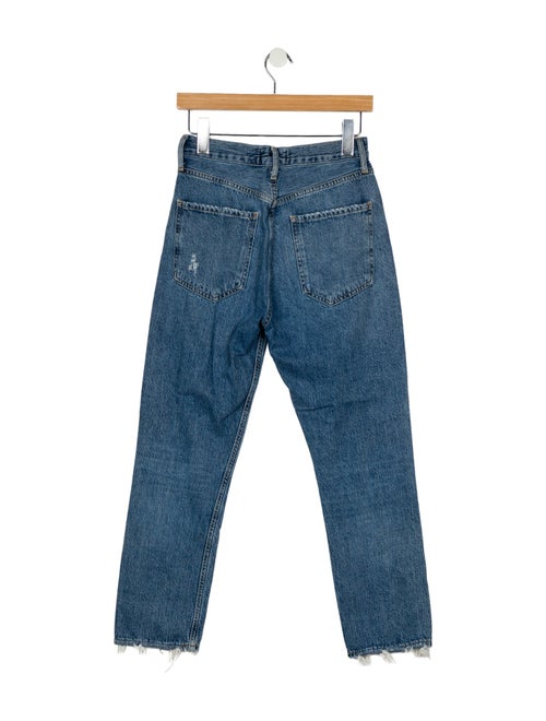 AGOLDE High-Rise Straight Leg Jeans