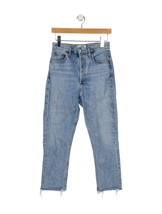 AGOLDE High-Rise Straight Leg Jeans